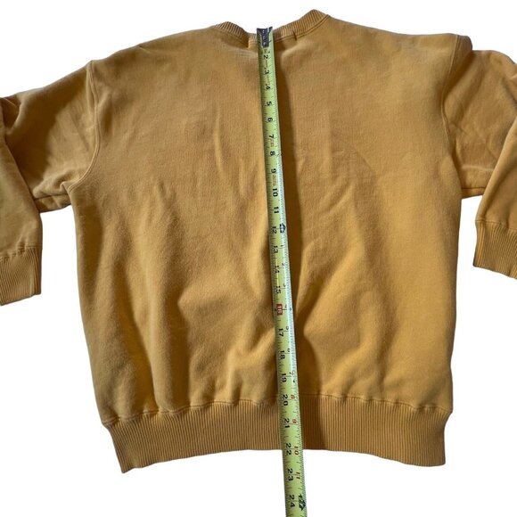 Vtg Calvin Klein Sport Petite Crewneck Sweatshirt Womans Small Gold Embroidered - Picture 10 of 12